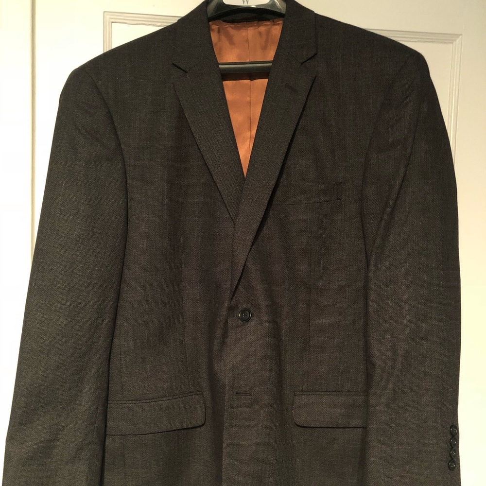 Dark brown sports coat